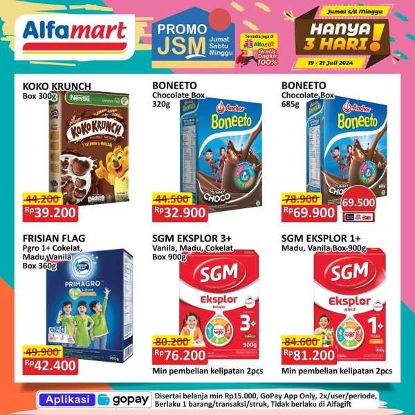 Promo JSM Alfamart Weekend 19-21 Juli 2024