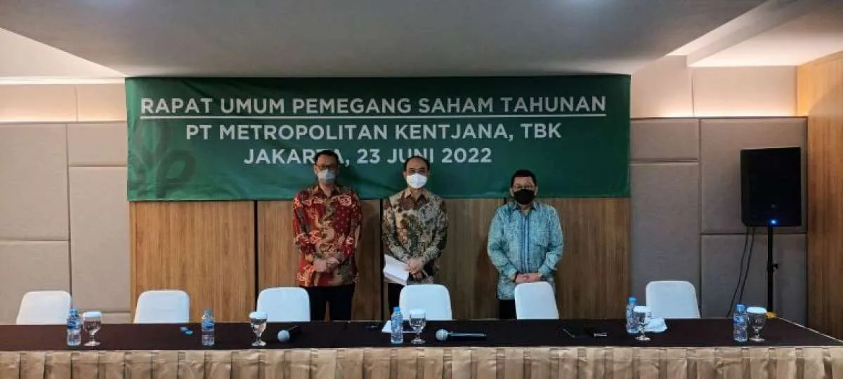 Siapkan Capex Rp 200 Miliar, Ini Agenda Metropolitan Kentjana (MKPI) di 2022