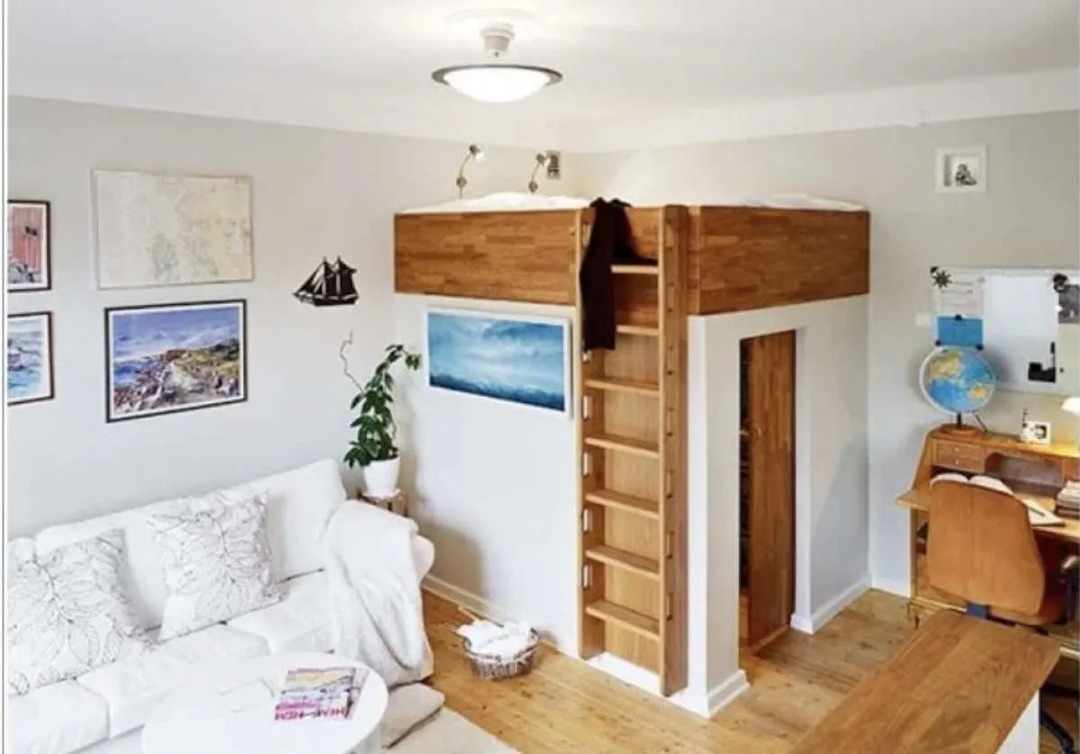 5 Ide Desain Mezzanine Kamar 3x4 Mudah Diterapkan Saat Renovasi Rumah