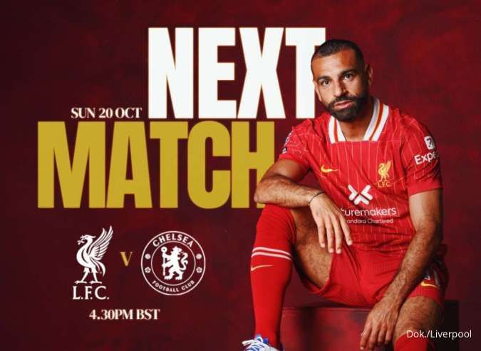 Prediksi Liverpool vs Chelsea, Minggu 20 Oktober 2024