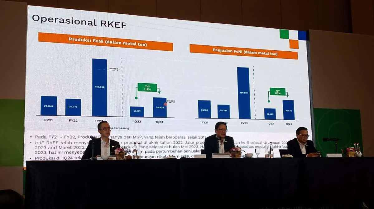 Trimegah (NCKL) Bagikan Dividen Tunai 30% dari Laba Bersih Tahun Buku 2023