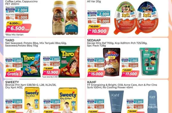 Promo PSM Alfamart Periode 1-7 September 2025, Kahf Diskon hingga Rp 12.400