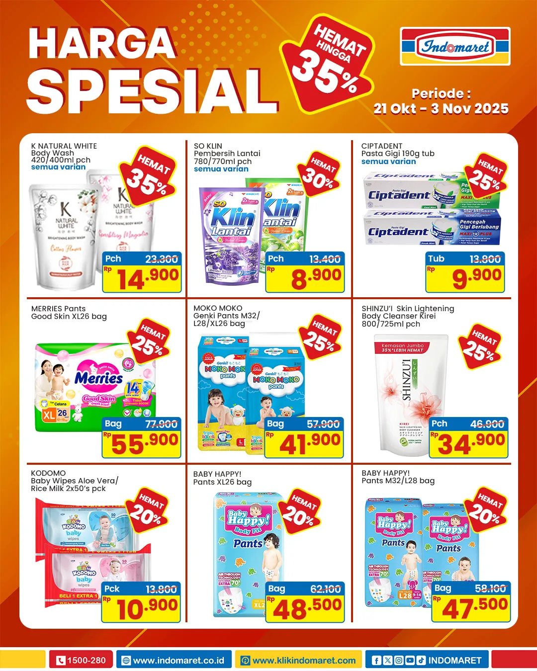 Promo Indomaret Harga Spesial 21 Oktober-3 November 2025