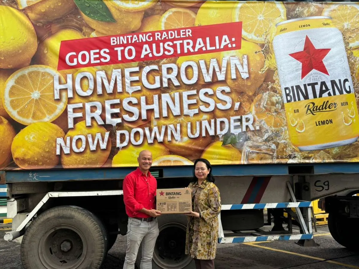 Genjot Ekspor, Multi Bintang (MLBI) Kirim 6 Kontainer BINTANG Radler ke Australia