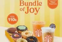 Promo JCO Bundle of Joy 14-20 Juli, 1/2 Dozen + Jcoccino + Thai Tea Cuma Rp 110.000