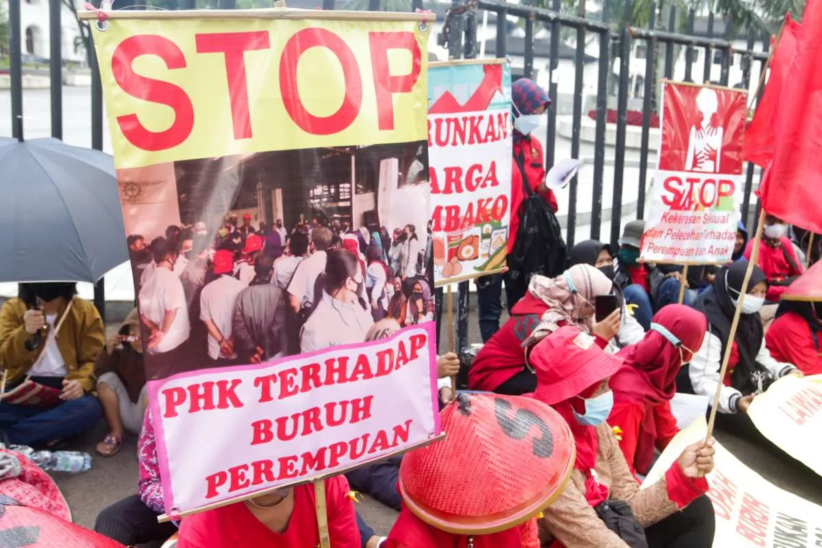 FOTO: Hari Perempuan Internasional 2022 di Bandung