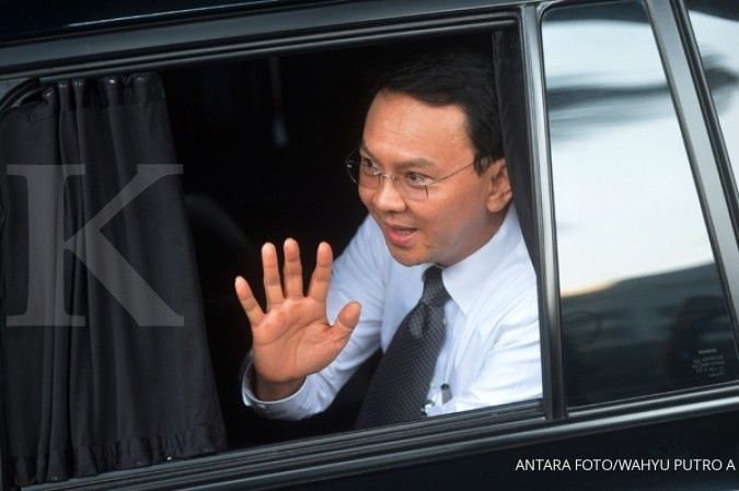 Ahok bahas banjir Jakarta dengan Menteri PU-Pera