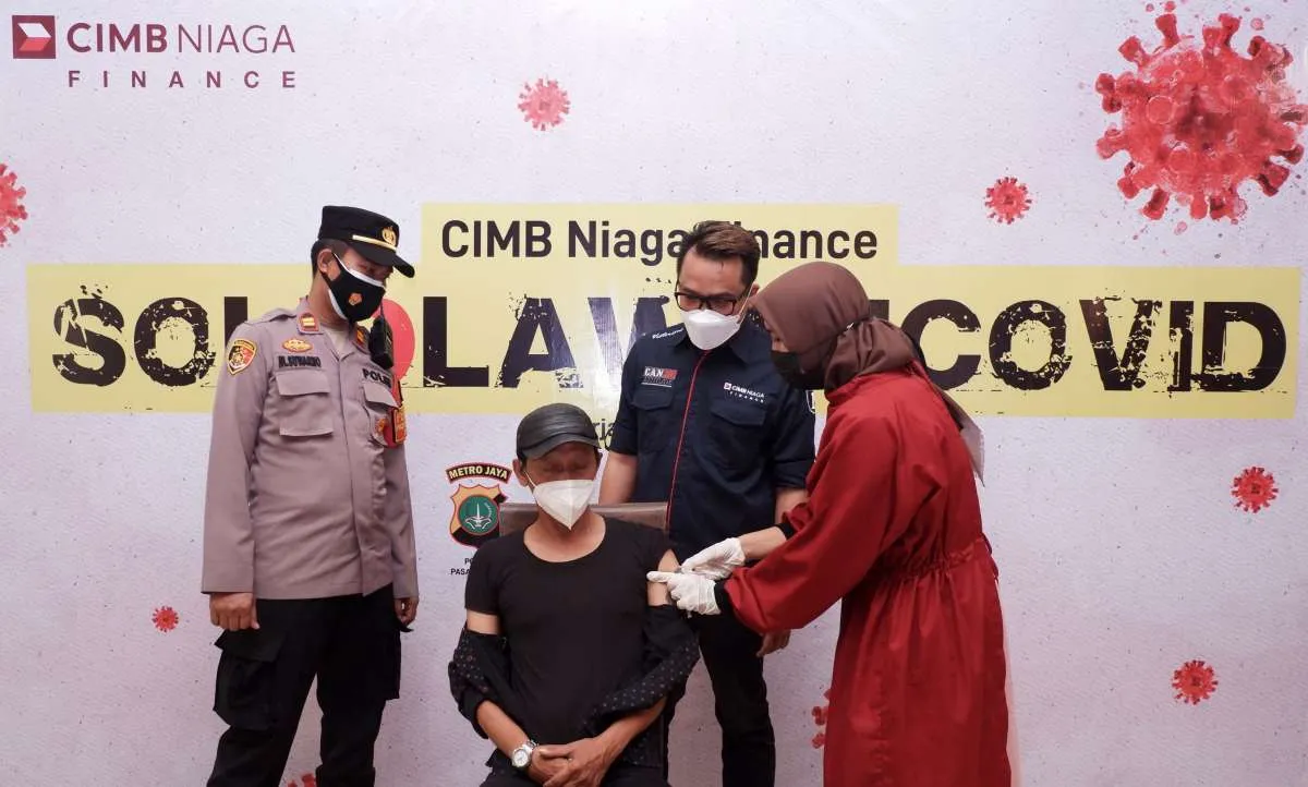 CIMB Niaga Finance gelar vaksinasi massal di Jakarta