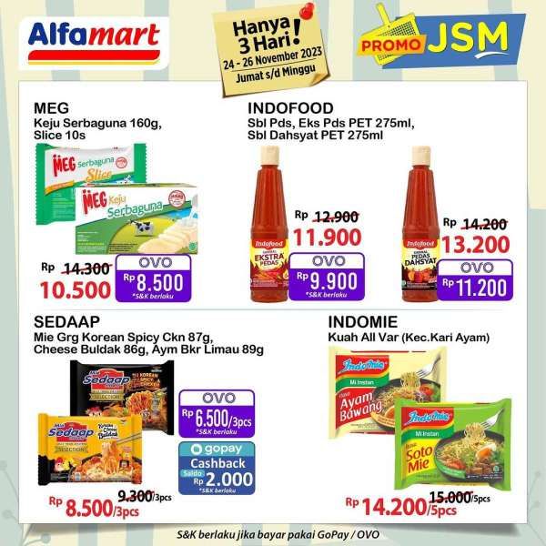 Katalog Promo JSM Alfamart Gajian Terbaru 24-26 November 2023