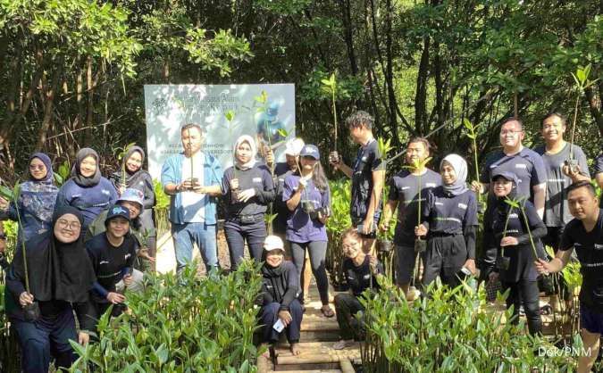 Peringati Hari Mangrove Sedunia, PNM Peduli Tanam 50.000 Pohon Mangrove