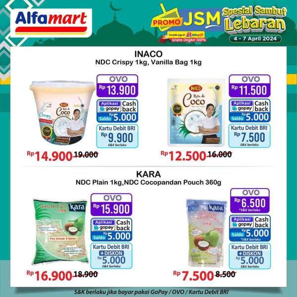 Promo JSM Alfamart Spesial Sambut Lebaran Periode 4-7 April 2024