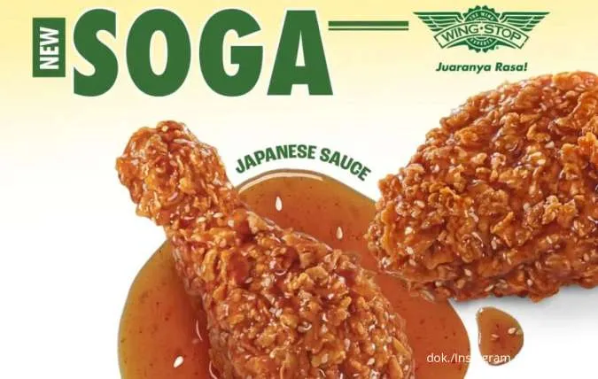 Menu Baru Promo Wingstop Soga dengan Saus Jepang Autentik Mulai Rp 35.000-an/Paket