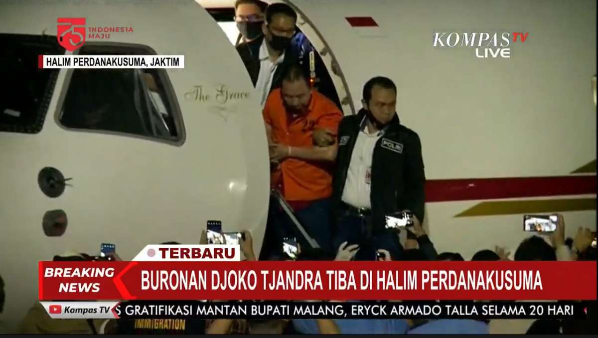 Buronan 11 Tahun Djoko Tjandra Akhirnya Tertangkap di Malaysia