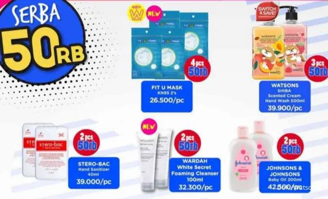 Promo Watsons 27 Januari-1 Februari 2022