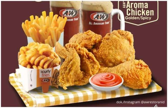 Kumpulan Promo A&W Sharing Meal Juni 2025, Paket Hemat Aroma Chicken Harga Spesial