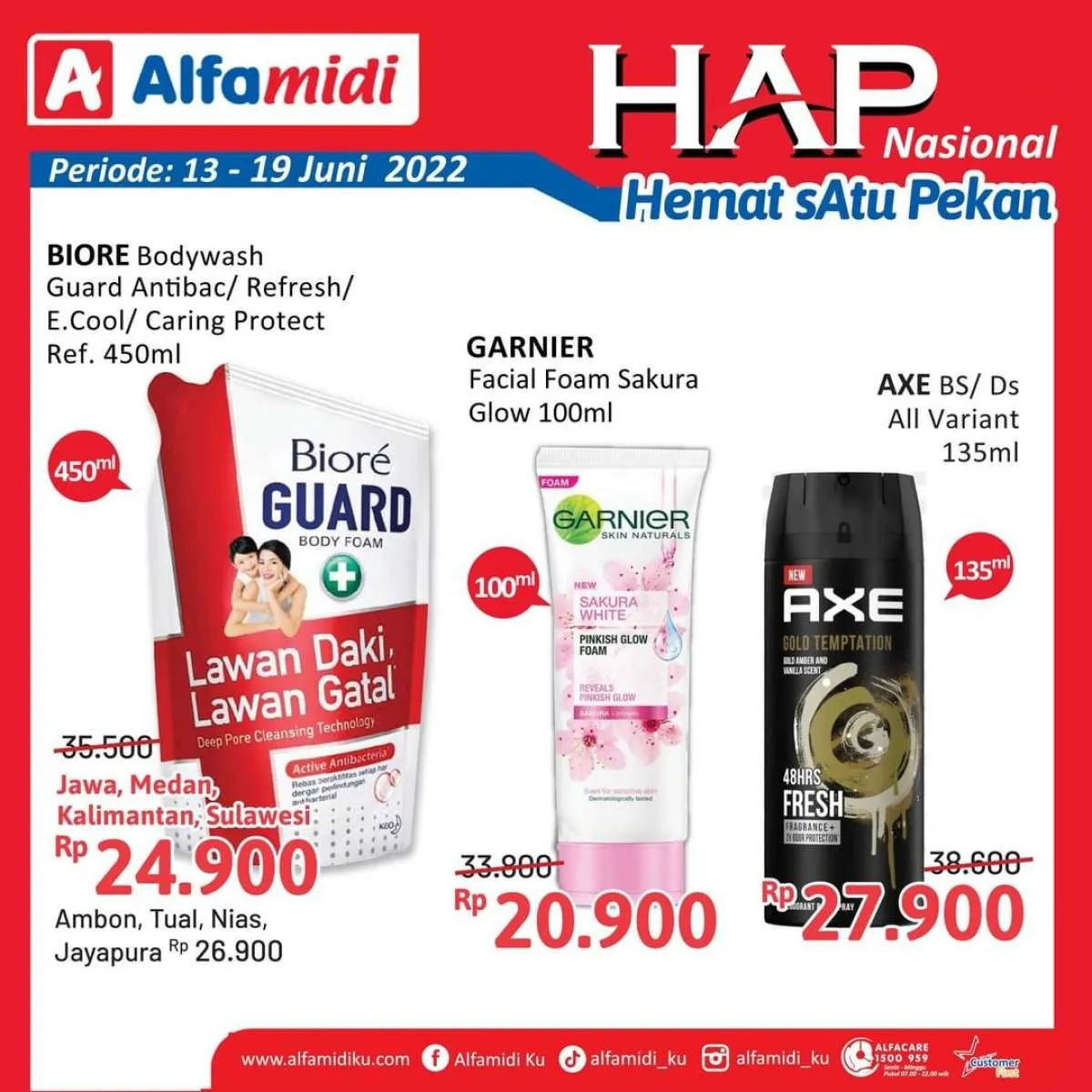Katalog Promo Alfamidi Hemat Satu Pekan Periode 13-19 Juni 2022