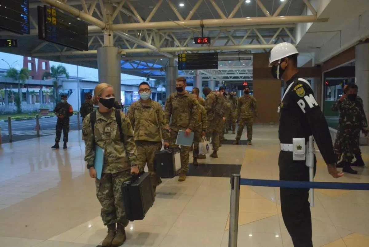 Tiba di Palembang, sebanyak 2.282 tentara AS akan latihan bersama TNI AD