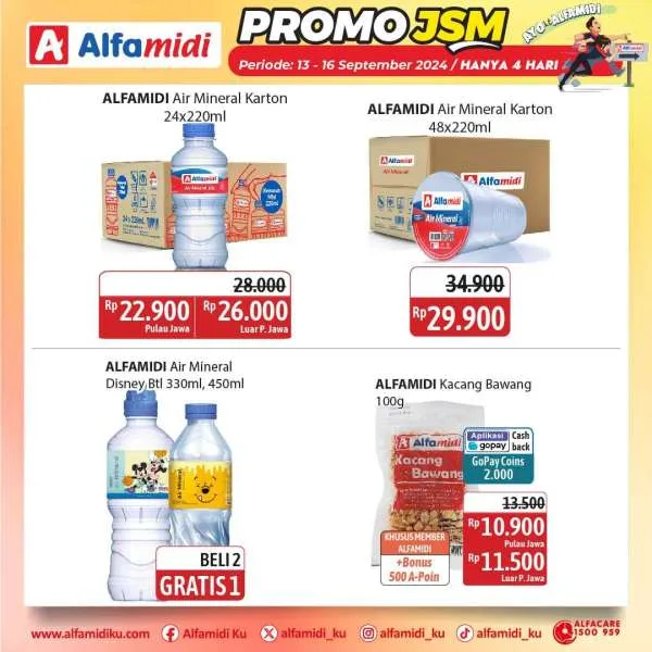 Promo JSM Alfamidi Periode 13-16 September 2024