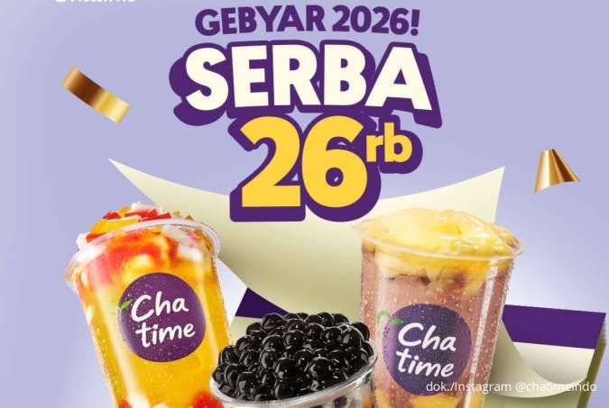 Promo Chatime Gebyar 2026, Minuman Serba Rp 26.000 & Ada Cup Baru Mojo Mojo Lucu