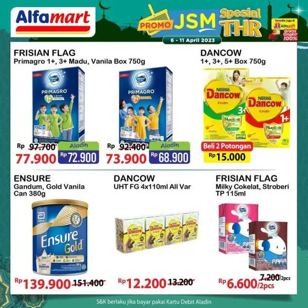 Promo JSM Alfamart Spesial THR Periode 6-11 April 2023