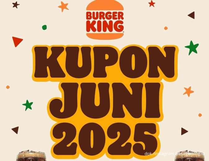 Jajan Puas Promo Burger King Kupon Juni 2025, Paket Kenyang Mulai Rp 17.000-an
