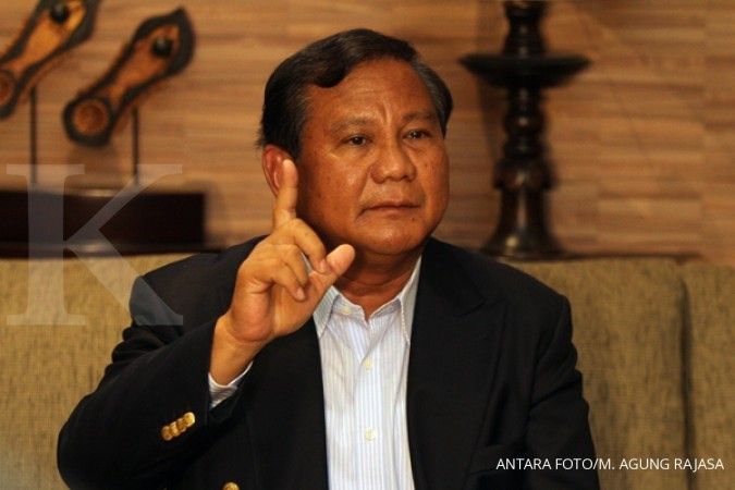 Prabowo: Politik lebih lelah dibandingkan prajurit