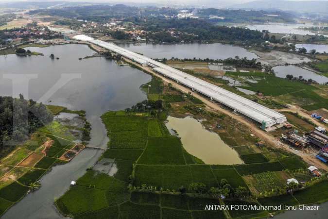 Awal Juni, proyek Tol Jakarta-Cikampek II Selatan seksi 3 capai 46,74 persen