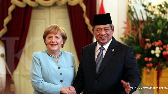 SBY akan ke Jerman, temui Merkel dan pengusaha