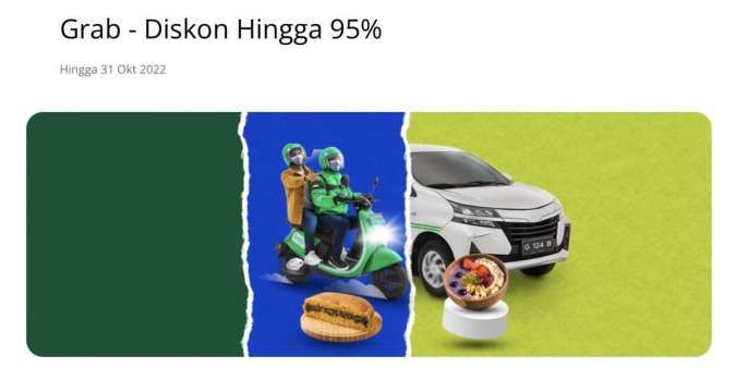 Yuk Intip Promo BCA Grab hingga 95% untuk Layanan GrabFood hingga Grabcar