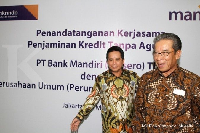 Gandeng Jamkrindo, Bank Mandiri pacu KTA