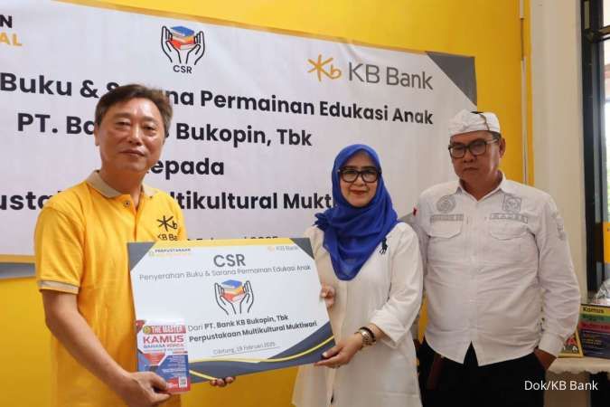 Dukung Pendidikan, KB Bank Donasikan Buku dan Fasilitas Edukatif untuk Perpustakaan