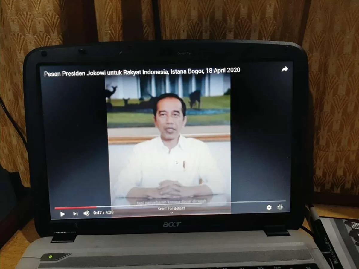 Pesan lengkap Presiden Jokowi kepada warga agar meningkatkan disiplin melawan corona