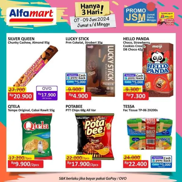 Promo JSM Alfamart Periode 7-9 Juni 2024