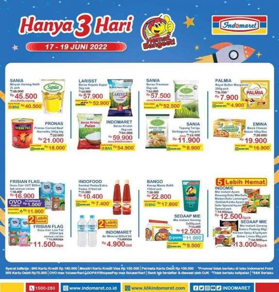 Promo JSM Indomaret Hanya 3 Hari Mulai 17-19 Juni 2022