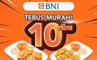 Promo Yoshinoya x BNI sampai 30 November 2025, Tebus Murah 2 Menu Cuma Rp 10.000