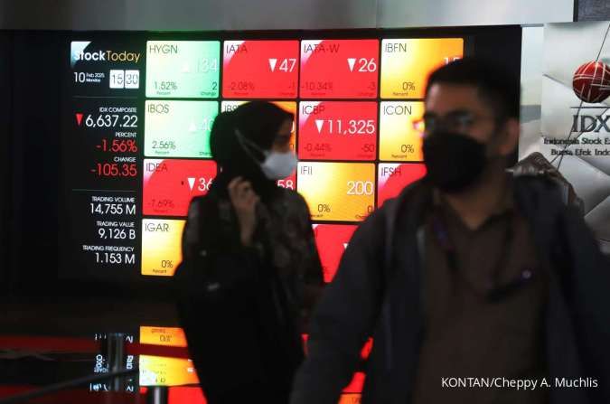 Harga Saham ANTM, BBRI, dan ASII Menghijau saat IHSG Anjlok pada Selasa (11/2).