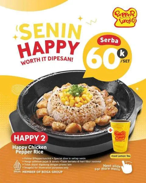 Promo Pepper Lunch Happy 2