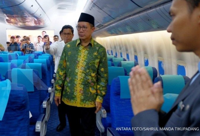 Asrama Haji Makassar dilengkapi Mock-Up pesawat