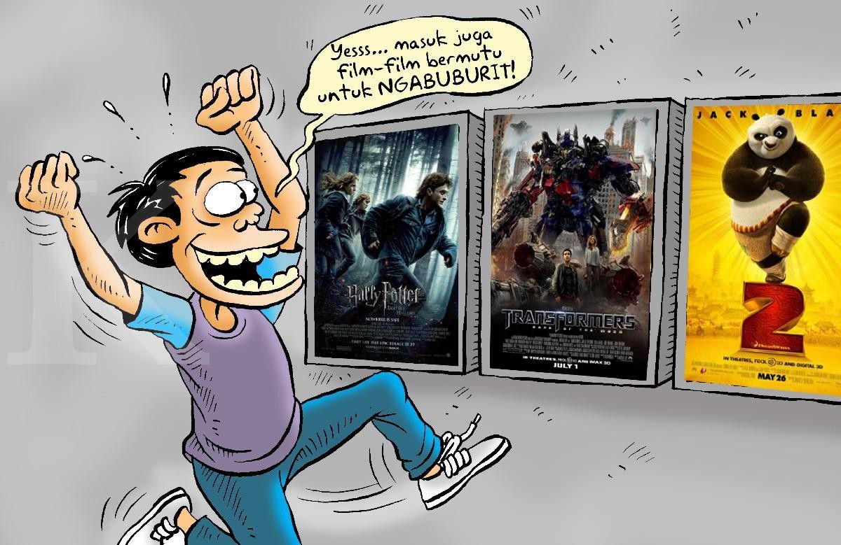 Pas Masuk Ramadan, Pas Film Seru Masuk