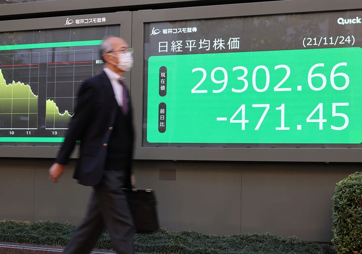 Kekhawtiran Omicron Seret Seluruh Bursa Asia di Pagi Ini (20/12)