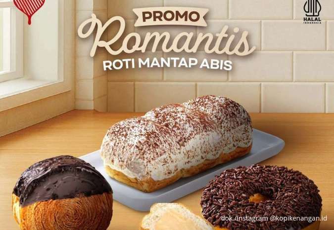Promo Kopi Kenangan Roti Mantap Abis Juli 2025, Bundle Spesial Mulai Rp 43.000