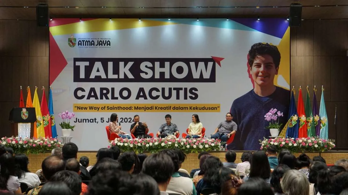 Relikui Rambut Orang Kudus Beato Carlo Acutis Ditempatkan di Unika Atma Jaya