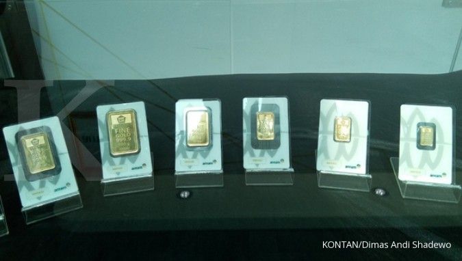 Harga emas Antam naik Rp 3.000 menjadi Rp 660.000 per gram