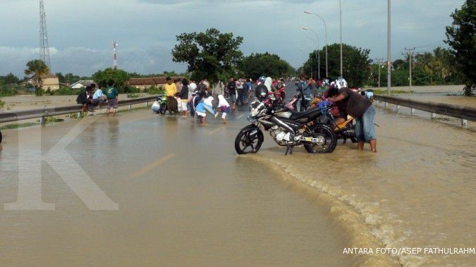 Ini tiga provinsi yang dirugikan banjir tol Merak