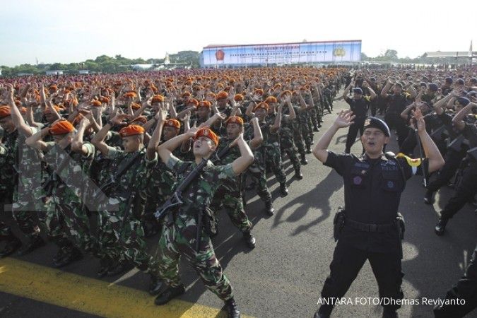 Sebanyak 38.000 personel TNI-Polri siap amankan pemilu di Jabodetabek