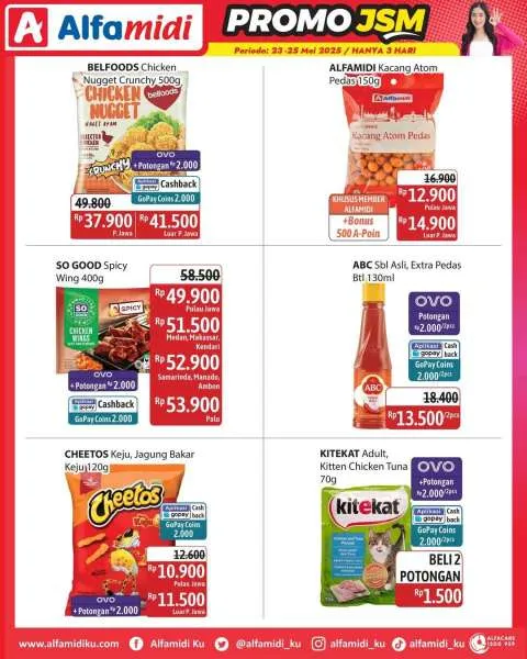 Promo JSM Alfamidi Periode 23-25 Mei 2025