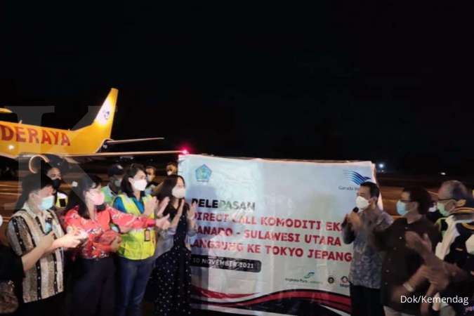 Manfaatkan Rute Garuda Samratulangi-Narita, Kemendag: Targetkan Ekspor Hingga 1000 Ton ke Jepang