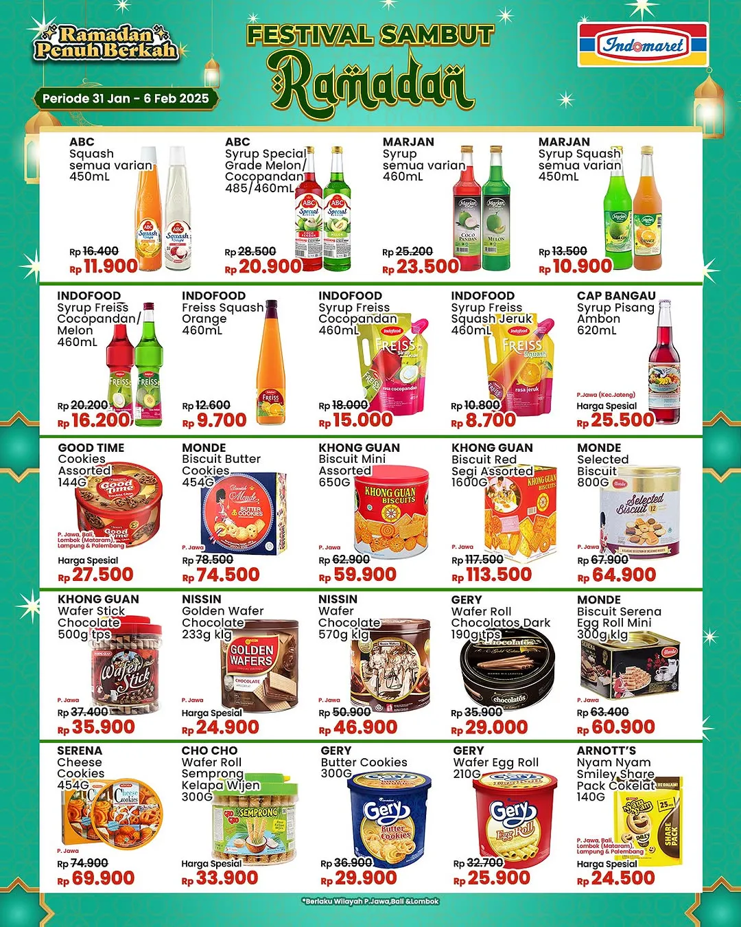 Promo Indomaret Sambut Ramadan Periode 31 Januari-6 Februari 2025