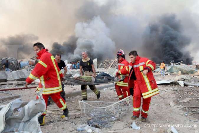 Update korban ledakan Beirut: 78 orang tewas, nyaris 4.000 orang luka-luka