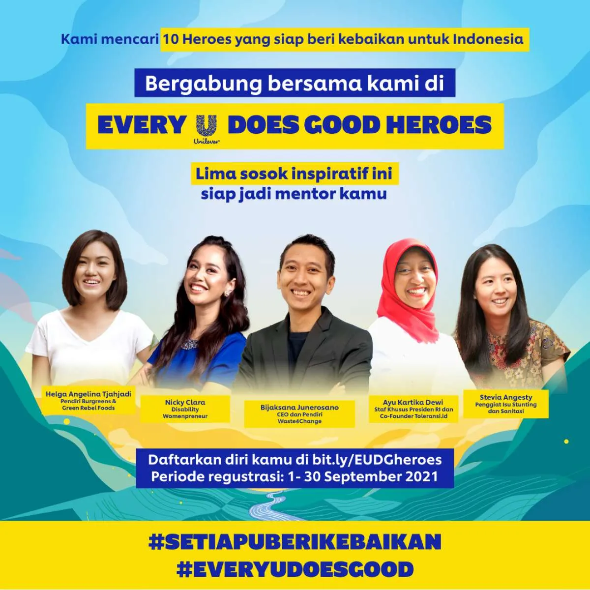 “Every U Does Good Heroes” Siap Wujudkan Purpose dari 10 Heroes Terbaik